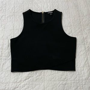 Women express crop dressy top Size Small